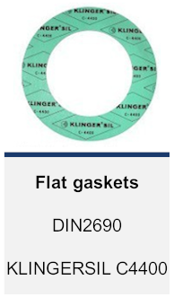 Flat gasket Klingersil C-4400 DIN2690